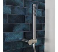 Luisa combiné support de douche façon inox 3 pièces Essebagno