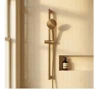 Luisa Ensemble barre de douche 3 Pièces - Cuivre brossé - Essebagno