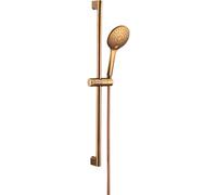 Luisa ensemble barre de douche cuivre brossé 3 pièces Essebagno