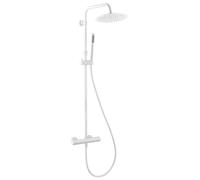 Luisa II colonne de douche thermostatique blanche Essebagno