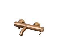 Luisa mitigeur bain-douche mécanique or rose brossé Essebagno