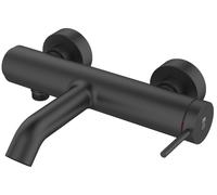 Luisa mitigeur bain-douche mécanique noir Essebagno