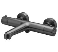 Luisa mitigeur bain-douche thermostatique gris gun métal Essebagno
