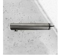 Luisa mitigeur douche mécanique façon inox brossé Essebagno