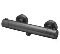 Luisa mitigeur douche thermostatique gris gun métal Essebagno