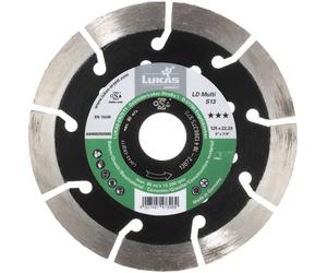 LUKAS-ERZETT A344032301213153 DiamantLD Multi S13 230 Disque à tronçonner diamanté Diamètre 230 mm Ø de perçage 22.23 mm Béton 1 pc(s)