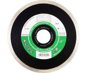 LUKAS-ERZETT A345211151107015 DiamantFC7 115x22,23x7 Disque à tronçonner diamanté
