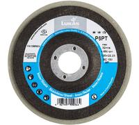 LUKAS-ERZETT A671712515014 Assiette à polissage P6PT Ø 125 mm Medium | Grain 150 | Pour meuleuses d'angle en biais carbure de