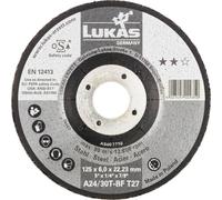 LUKAS-ERZETT AS001710V9802 T27 125x6,0x22,23 Disque à ébarber Diamètre 125 mm 10 pc(s)
