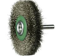 LUKAS-ERZETT Brosse à fil de tige BSVW pour acier inoxydable 70x18 mm pour meuleuse droite ondulée A351007036 10 pc(s)