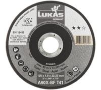LUKAS-ERZETT T41 125x1,0x22,23 A60X-BF AT005835V9802 Jeu de disque à tronçonner 125 mm 50 pc(s)