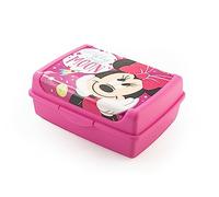 Lulabi Minnie Cosmo Porte-déjeuner en polypropylène, boîte à lunch, 17 x 13 x 6,5 cm