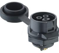 LUM 0271-09 - Raccord encastrable Quicklock - Taille 16, 9 broches