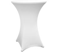 Lumaland 5X Housse de Table Haute qualité 70-75 cm, Certificat ÖKO-TEX® | Housse de Table Stretch à séchage Rapide, Housse avec Renfort au Niveau des Pieds | Lavable, Facile d'entretien & Durable