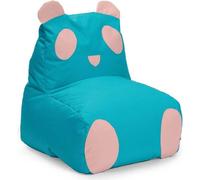 LUMALAND Baby Beanbag Animal Line Panda - Turquoise/Pastel Pink
