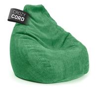 LUMALAND Cord sac de siège chaise de jeu Giant Beanbag Chair XXL fauteuil ave...