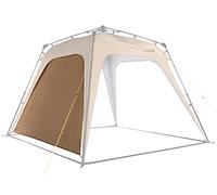 Lumaland Outdoor Panneau latéral pour pavillon Pop-up | Tonnelle Pliable imperméable | 225 x 155 x 132,5 cm | Paroi latérale pour Tente de Jardin & Camping & fête | Barnum Pliante [Marron Claire]