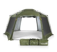 Lumaland Outdoor tonnelle Pliante - Pavillon | Imperméable & Protection UV | pour 6 Personnes | Tente de Jardin INCL 1x Panneau latéral & Sac & piquets | pour Le Camping | Pop-up et Montage Rapide