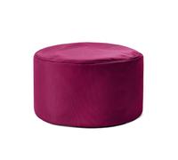 Lumaland - Pouf gonflable (50 L) | Pouf compact avec fonction 3-en-1 : tabouret confortable, table pratique et repose-pieds élégant pour intérieur et extérieur | Avec remplissage flexible en EPS | Ø