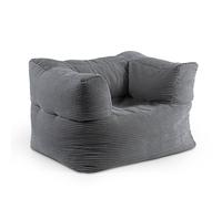 LUMALAND Sac de Siège Fauteuil Cord Modular Indoor Beanbag Rempli 400L EPS Pe...