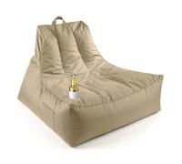 Lumaland Sac de Siège Intérieur Extérieur Jardin Fauteuil Porte-Bouteille XXL...