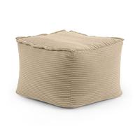 LUMALAND Pouf modulaire en velours côtelé pour canapé modulaire - Pouf d'intérieur 140 L