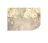 LUMASOUL Papier Peint Intissé 250x175 cm - Rustique Panoramique Tapisserie Murale Facile à Monter - Papiers Peints Modernes Pour le Salon & Chambre à Coucher - Pivoines I