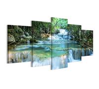 LUMASOUL Tableau Decoration Murale 5 pièces - Impression Sur Toile motif nature
