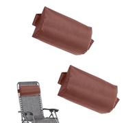 Lumibjnvs Coussin repose-nuque avec élastique pour chaise longue | Coussin de tête de chaise longue pour jardin, cour, balcon, terrasse, plage, pique-nique