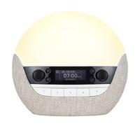 Lumie Bodyclock Luxe - 700FM Réveil Lumie avec FM Radio Enceinte Bluetooth Lumière Bleu Faible pour Sommeil