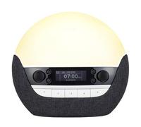 Lumie Bodyclock Luxe 750DAB - Réveil lumineux avec radio DAB, enceintes Bluetooth, lumière faible en bleu pour le sommeil