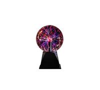 Lumière boule de plasma noir 4 pouces nouveauté sphère de cristal magique lampe led tactile veilleuse usb cadeau pour enfants