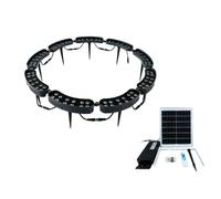 Lumière D'anneau De Palmier Solaire Extérieur 8-108W LED Projecteur Paysage | Projecteurs Étanches 4IP65 Pour Grands Arbres, Plantes, Cour, Décoration Et Éclairage De Jardin(White light,9 lights)