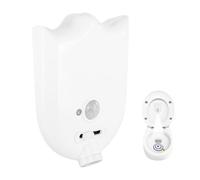 Lumière de Cible pour Toilette, Veilleuse LED WC avec Capteur de Mouvement, 4 Projections Rotatives, Aide à l’Apprentissage de la Propreté pour Garçons, Éclairage de Nuit pour Salle de Bain