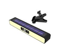 Lumière de Clôture Solaire, Lampe de Sécurité Portable à Clip Étanche à Capteur de Mouvement pour Jardin B