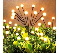 Lumière de Jardin Solaire - 10 LED - Etanche IP65 - Décorative - Extérieur