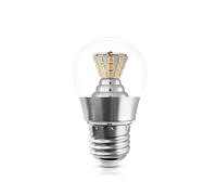 Lumière de la maison 20 pcs/lot ampoule LED G45 E27 AC220V 5 W blanc/chaud ampoule petite ampoule ronde lustre ampoule d'éclairage domestique(Warm White 3000-3500K)