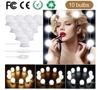 Lumière de Miroir, lampe de maquillage,lumières LED de miroir Avec luminosité douce et non éblouissante,Parfait pour coiffeuse