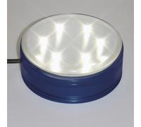 Lumière de piscine LED Intex pour piscines à parois en acier et piscines hors sol, 230V/12 V 6 LED, fixation magnétique, longueur de câble env. 600 cm
