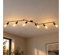Lumière de Plafond Lampe Spot Baguette Réglable Ess Chambre Lampe Vintage Noir