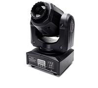 Lumière de Scène Mobile, 60W Lyre LED Moving Heads Tête Mobile RGB Stage Light LED Stage Light 10/12 canaux DMX 512 Éclairage de scène 8 Gobos 8 couleurs pour DJ Nightclub Club Band Shows