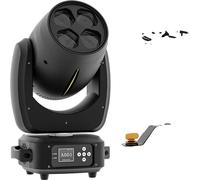 Lumière de tête à faisceau mobile, alimentation, 540° de pivotement, 270° d'inclinaison, 4x40w, prise EU