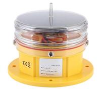 Lumière de ville solaire - Balise LED étanche - Éclairage 360 ° - Convient pour marine et voies navigables - IP68 - Parfait pour...