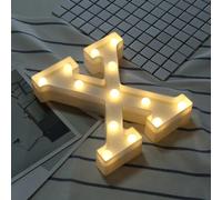 Lumière Décorative Lettre Alphabet X