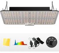 Lumière des plantes - Lampe de croissance LED à intensité variable 150 W - 30 x 40 x 12 cm - spectre complet 50 000 heures - 19000 lm de flux lumineux - lumière de croissance 760 nm
