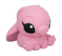 Lumière Disney Angel SquishyGlo - Produit Disney officiellement licencié | Veilleuse en silicone souple • 3 niveaux de luminosité • Minuterie d’arrêt automatique • USB rechargeable • Cadeau Disney