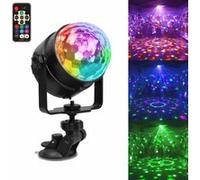 Lumiere DJ Éclairage de discothèque Portable LED Lumière de fête Éclairage de scène - 7 couleurs RGB pour disco, Noël, mariage, KTV