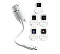 Lumière étoilé Lumière Dimmable avec prise USB et col de cygne