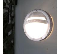 Lumière Extérieure Eclairage Mural Feu Avant Hauswandlampe LED Glas Acier Zingué