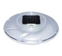 Bestway Lampe solaire flottante 58111 LED diamètre 18 cm Blanc